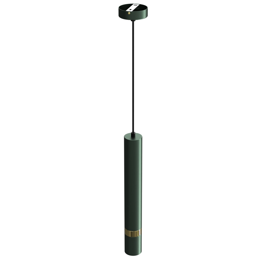 Kronleuchter an einer Schnur JOKER 1xGU10/25W/230V grün