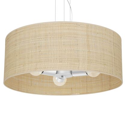 Kronleuchter an einer Schnur MARSHALL 3xE27/60W/230V