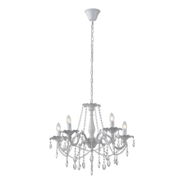 Kronleuchter an Kette 5xE14/15W/230V