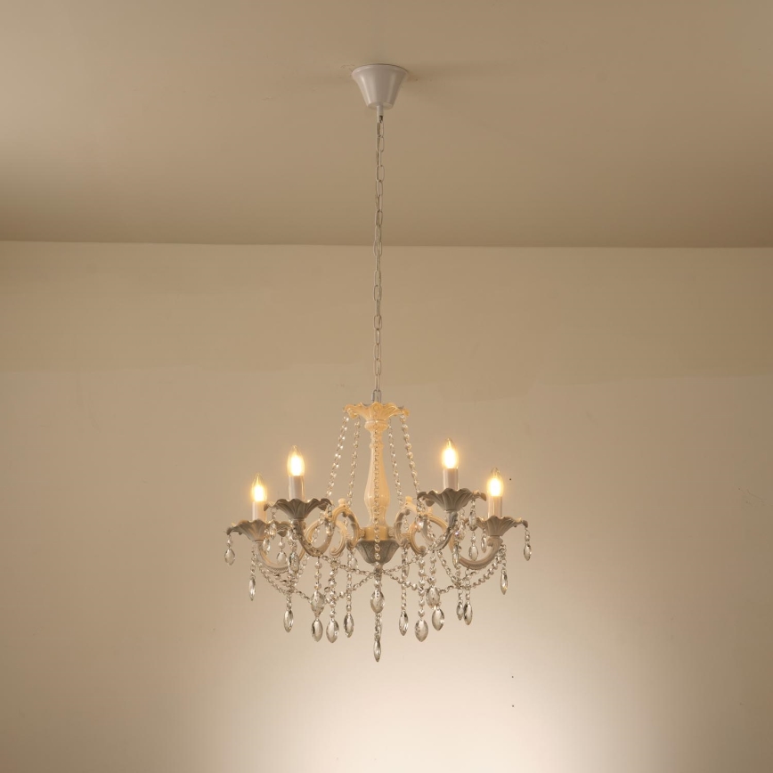 Kronleuchter an Kette 5xE14/15W/230V