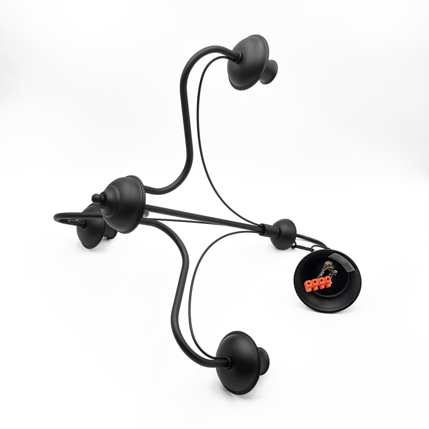 Kronleuchter an Kette ANTON 3xE14/15W/230V schwarz