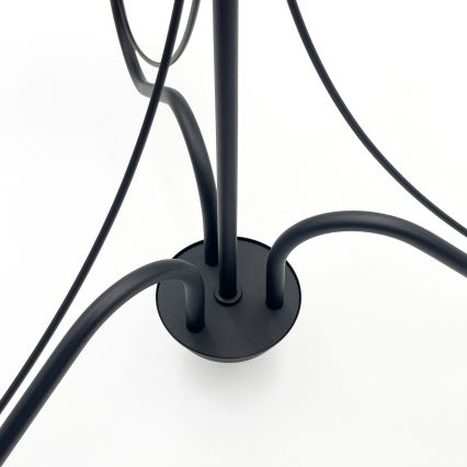 Kronleuchter an Kette ANTON 3xE14/15W/230V schwarz