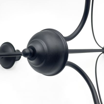 Kronleuchter an Kette ANTON 3xE14/15W/230V schwarz