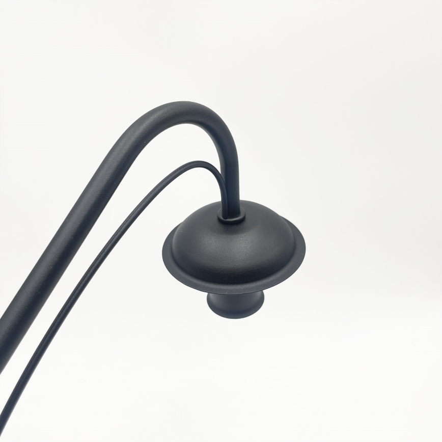 Kronleuchter an Kette ANTON 8xE14/60W/230V schwarz