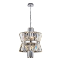 Kronleuchter an Kette AURELIA 8xE14/40W/230V matt Chrom