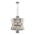 Kronleuchter an Kette AURELIA 8xE14/40W/230V matt Chrom
