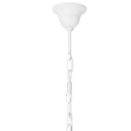 Kronleuchter an Kette DONATO 3xE14/40W/230V weiß
