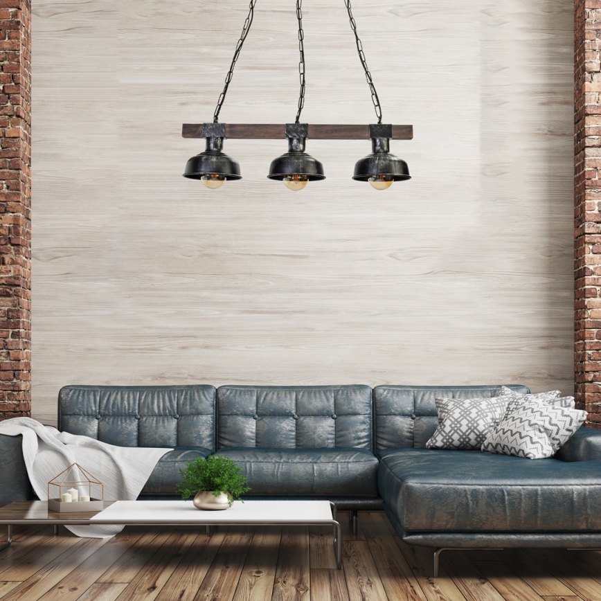 Kronleuchter an Kette FARO 3xE27/60W/230V