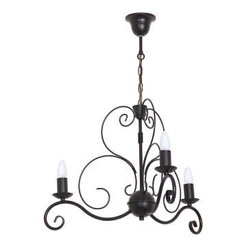 Kronleuchter an Kette MAURO 3xE14/60W/230V