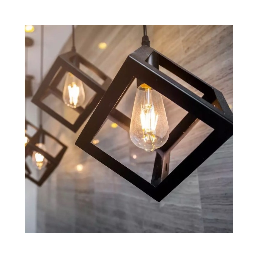 Kronleuchter an Schnur 1xE27/60W/230V bronze