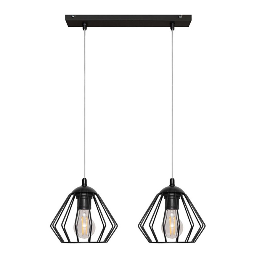 Kronleuchter an Schnur AGAT 2xE27/15W/230V