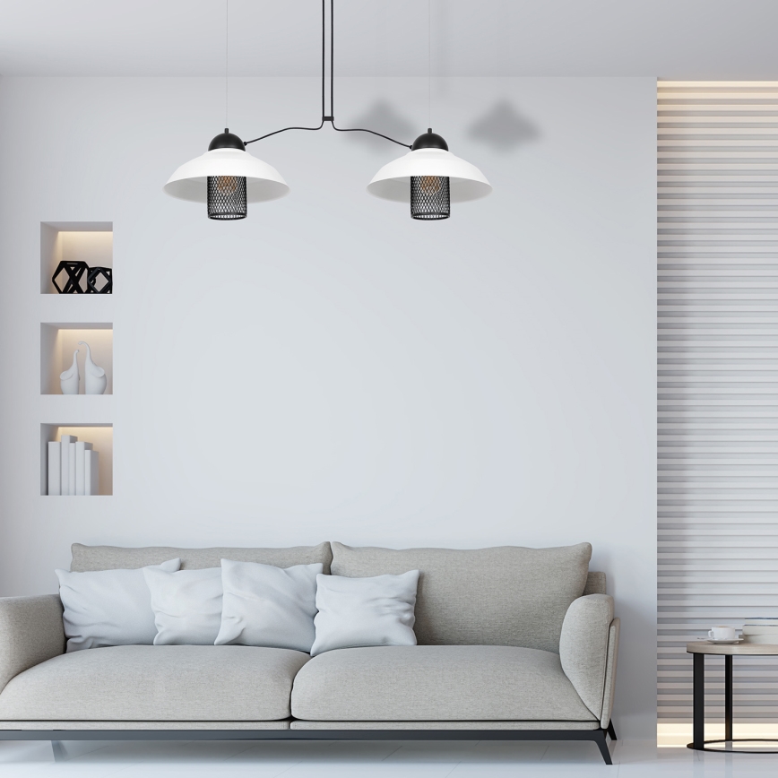 Kronleuchter an Schnur BJORN 2xE27/60W/230V