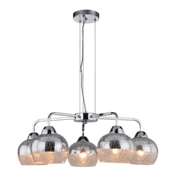 Kronleuchter an Schnur CROMINA 5xE27/60W/230V
