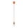 Kronleuchter an Schnur DIEGO 1xE27/60W/230V orange