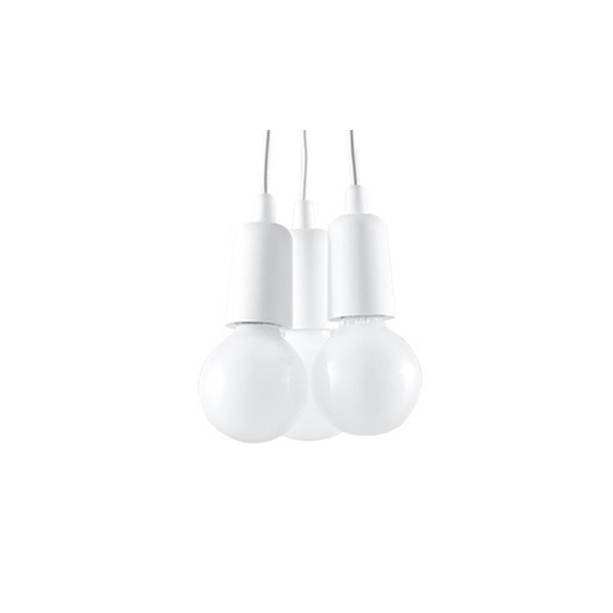 Kronleuchter an Schnur DIEGO 3xE27/60W/230V