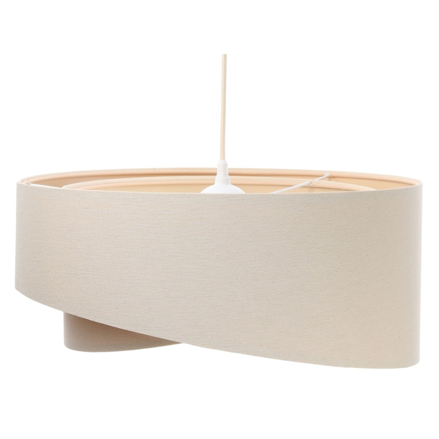 Kronleuchter an Schnur GALAXY 1xE27/60W/230V beige