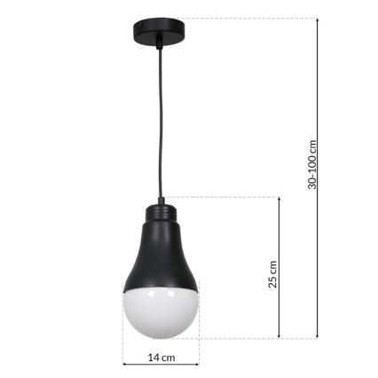 Kronleuchter an Schnur HELIOS 1xE14/40W/230V