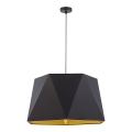 Kronleuchter an Schnur IVO 1xE27/25W/230V schwarz/gold