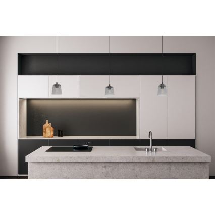 Kronleuchter an Schnur LUCEA 1xE27/15W/230V