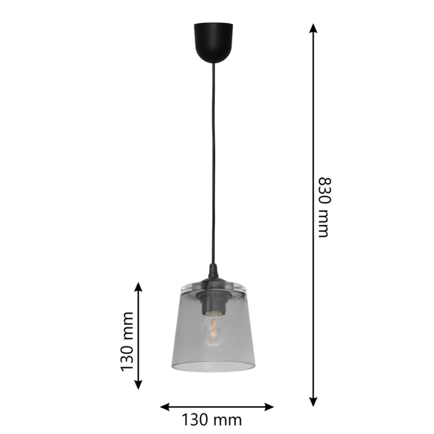 Kronleuchter an Schnur LUCEA 1xE27/15W/230V