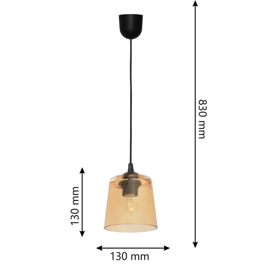 Kronleuchter an Schnur LUCEA 1xE27/15W/230V