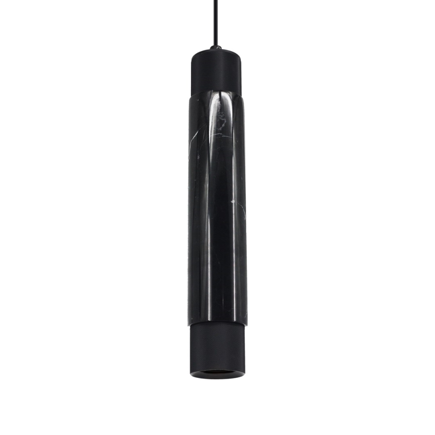 Kronleuchter an Schnur MARBLE 1xGU10/8W/230V schwarz