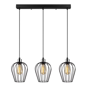 Kronleuchter an Schnur TEL 3xE27/100W/230V