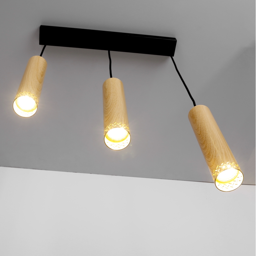 Kronleuchter an Schnur TUBO 3xGU10/25W/230V
