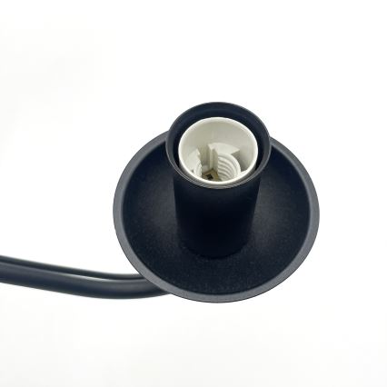 Kronleuchter ANTON an Kette 5xE14/15W/230V schwarz