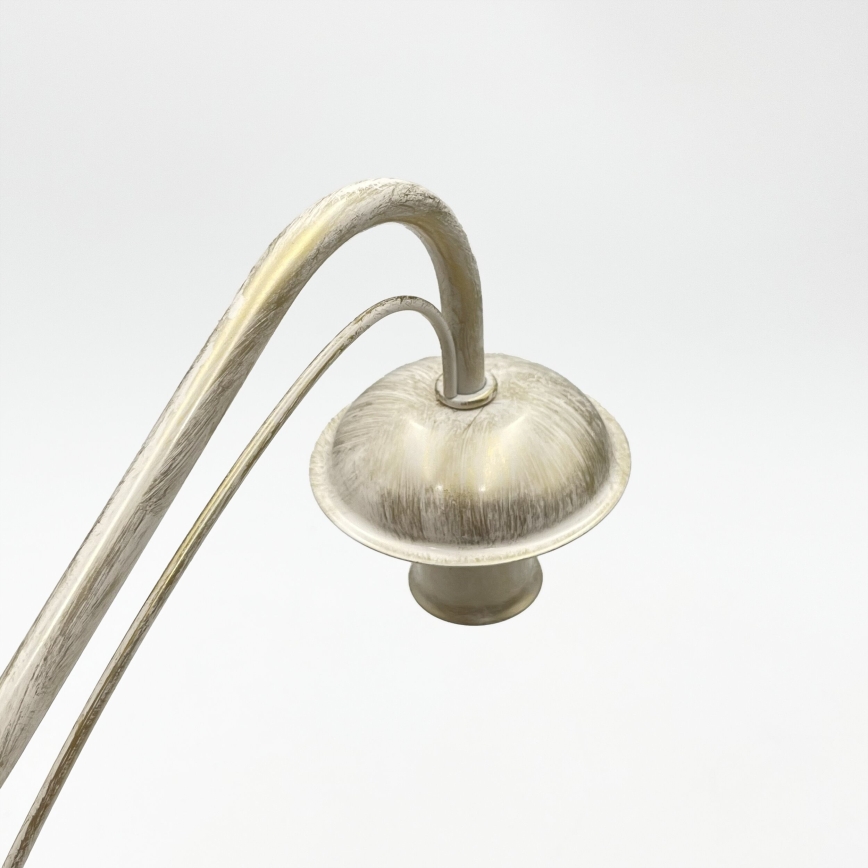 Kronleuchter ANTON mit Kette, 5xE14/60W/230V, weiße Patina