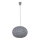 Kronleuchter auf der Litze BACKAZ GRAY 1xE27/60W/230V