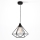 Kronleuchter auf der Litze DIAMOND 1xE27/60W/230V 30 cm