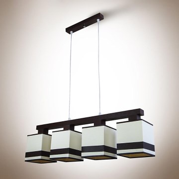 Kronleuchter auf der Litze GRANADA 4xE14/40W/230V