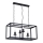 Kronleuchter CARDIFF 4xE14/60W/230V schwarz