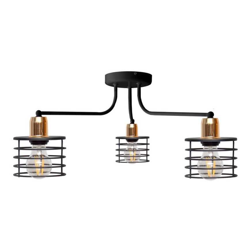Kronleuchter EDISON 3xE27/15W/230V