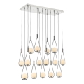 Kronleuchter LAHORE an Kabel 15xG9/10W/230V, glänzender Chrom