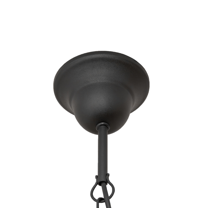 Kronleuchter MALBO an Kette 8xE14/10W/230V schwarz