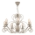 Kronleuchter MAURO mit Kette, 7xE14/15W/230V, beige