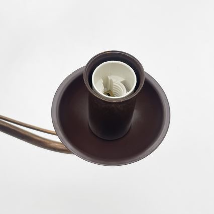 Kronleuchter mit Kette ANTON 3xE14/15W/230V Bronze