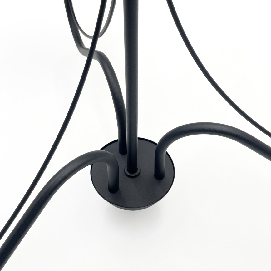 Kronleuchter mit Kette ANTON 3xE14/15W/230V schwarz