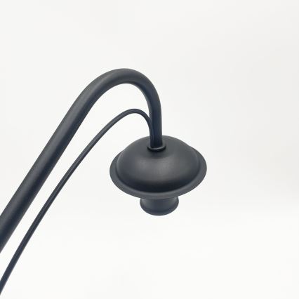 Kronleuchter mit Kette ANTON 8xE14/60W/230V schwarz