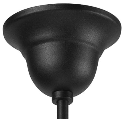 Kronleuchter mit Kette RETRO II 5xE27/60W/230V matt schwarz