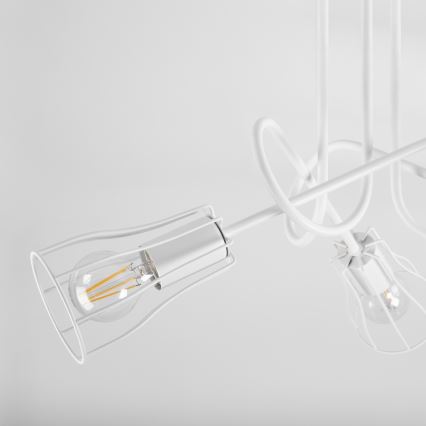 Kronleuchter OXFORD 3xE27/15W/230V weiß