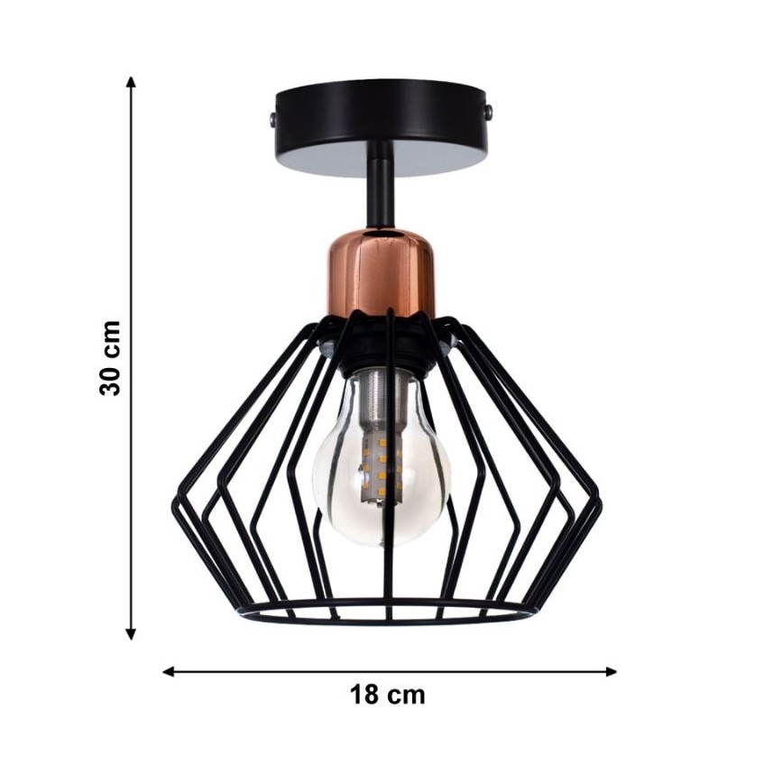 Kronleuchter PORTO 1xE27/40W/230V