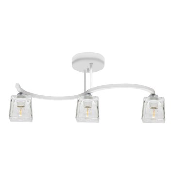 Kronleuchter SANTOS 3xE27/15W/230V weiß