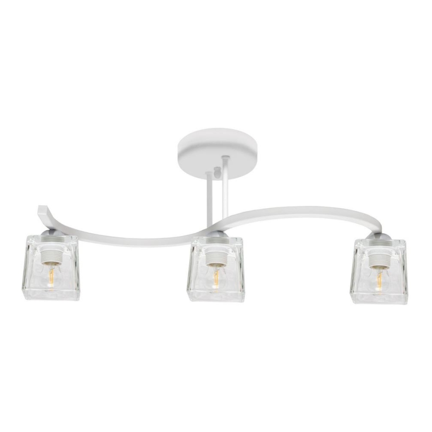 Kronleuchter SANTOS 3xE27/15W/230V weiß
