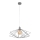 Kronleuchter SATURN 1xE27/15W/230V grau