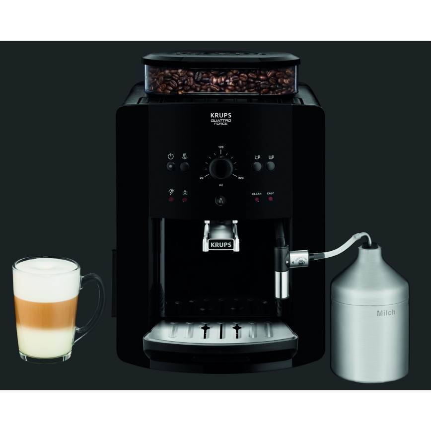 Krups - Automatische Kaffeemaschine ARABICA 1450W/230V schwarz