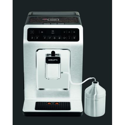 Krups - Automatische Kaffeemaschine mit Milchbehälter EVIDENCE 1450W/230V weiß