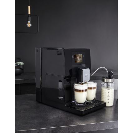 Krups - Automatische Kaffeemaschine mit Milchbehälter INTUITION PREFERENCE 1450W/230V schwarz